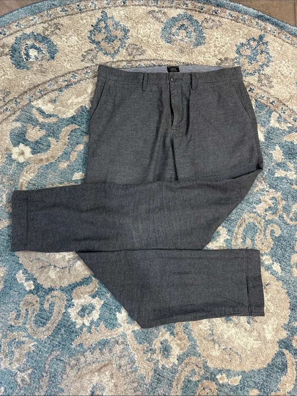 J. Crew Men's Charcoal Dress Pants